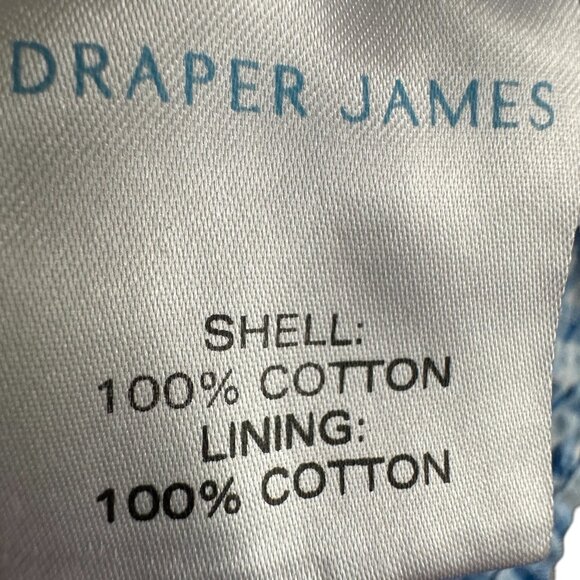 Draper James blue and white gingham midi dress size 6 - Picture 3 of 6